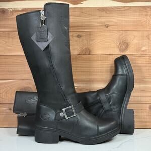 Harley-Davidson® Women's Hutcheson Knee-Hi Motorcycle Boots D83805 size 11 M